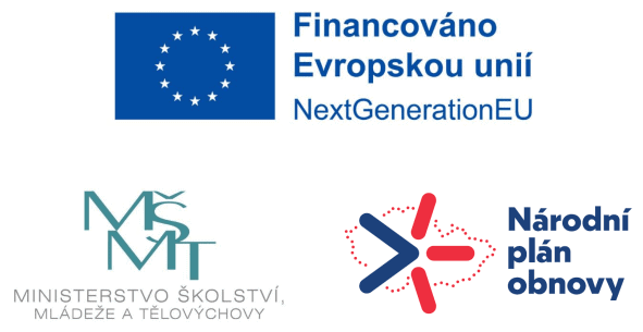 loga NextGeneration EU, MŠMT a Národní plán obnovy