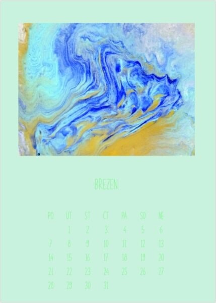 Březen - kalendář školy ELPIS Brno pro rok 2022